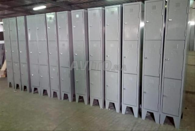 خزانة معدنية vestiaire métallique avec serrure - 2