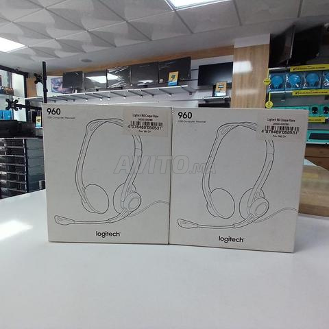 سماعة رأس USB لوجيتك H960 - 2