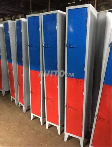 خزانة ملابس معدنية متينة - 2