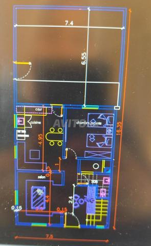 دار للبيع تطل على جبال الأطلس بمساحة 125 متر مربع بمراكش