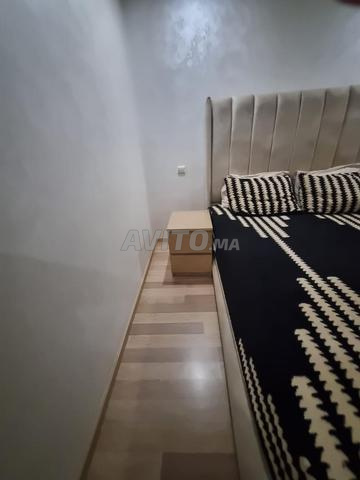 Lit double 160/200 avec 2 chevets et coffre pied - 2