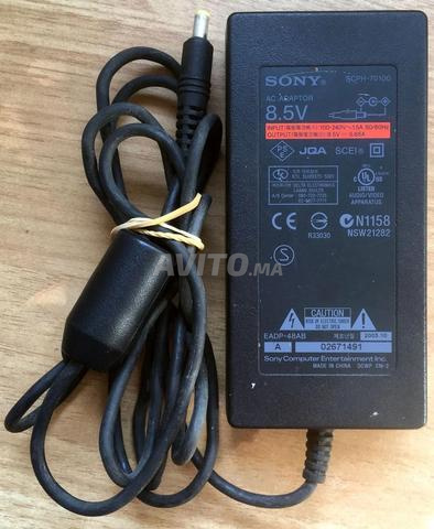 مزود طاقة بلاي ستيشن 2 وكابل صوت وفيديو - 2