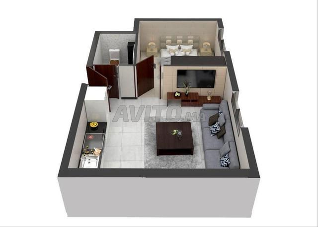 Des garçonnières à vendre à Maarif - 2