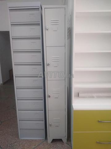 🗄 خزائن ملابس معدنية. الأمان والتنظيم - 2