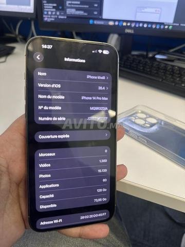 iPhone 14 Pro Max 128Go 84