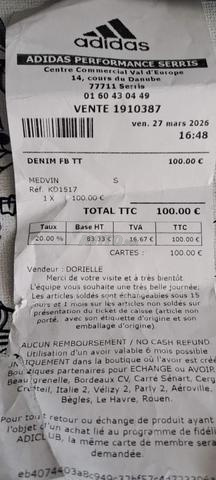 Pour hommes Veste Adidas Originale Homme Neuf - 2