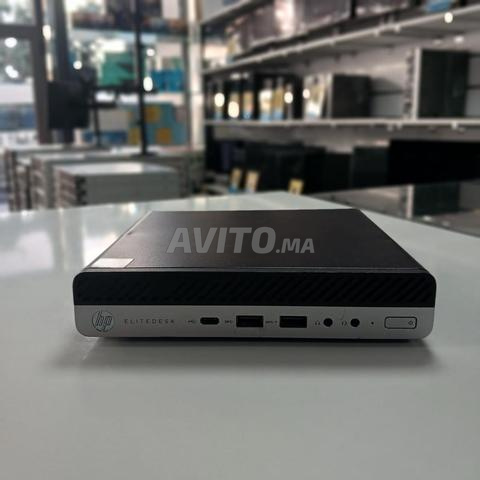 Mini HP Elitedesk 800 G5 i5-9ème Gén 8Go 256Go Nvme