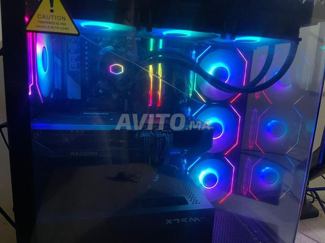 🔥 كمبيوتر ألعاب عالي الأداء Ryzen7 9800X3D RX 9070XT