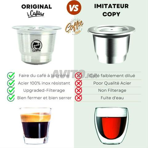 كبسولة نسبريسو قابلة لإعادة التعبئة من الستانلس ستيل - 2