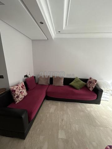 Canapé d'angle salon bon état