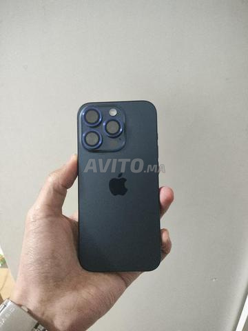iPhone 15 Pro Titanium Blue 100 pour cent Neuf