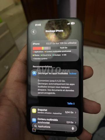 iPhone 15 Pro officiel 128 - 2