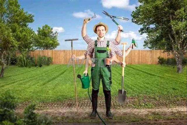 Jardinier paysagiste expérimenté