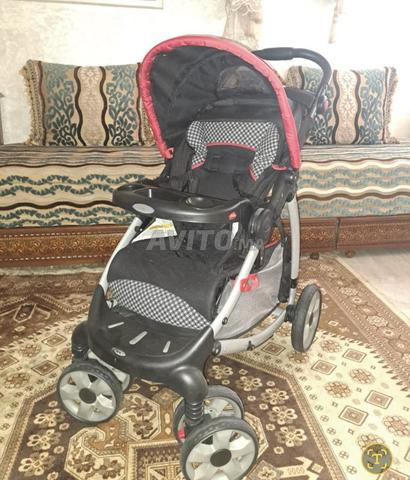 للبيع / عربة أطفال وكرسي أطفال - 2