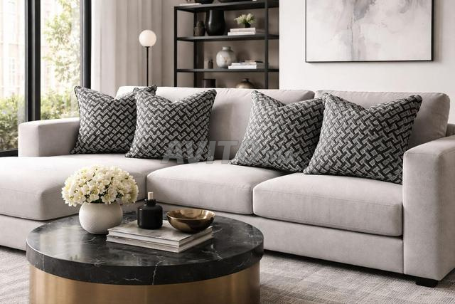 Superbe tissu Jacquard imprimé - Maison Bineau