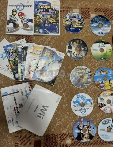 Nintendo Wii Mini rouge avec jeux - 2