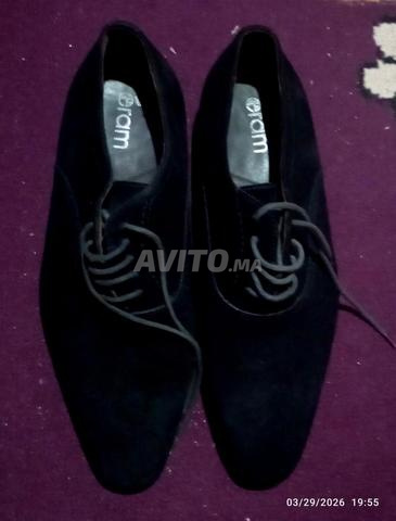 أحذية رام رجالية أصلية من جلد السويد عالي الجودة