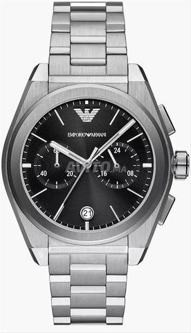 ساعة إمبوريو أرماني سوداء AR11560 - 2