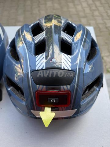 Casque vélo Crivit avec LED intégrée neuf - 2