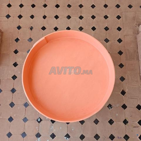 طاولة لون بنفسجي - 2