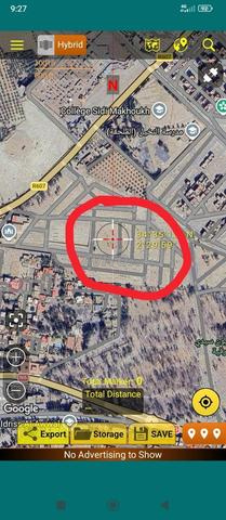 أرض تجارية سكنية بتجزئة اليمامة العيون سيدي ملوك