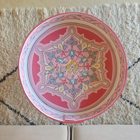 Table basse Rose avec Ornement - 2