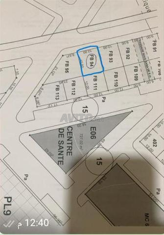 Terrain à bâtir à vendre à Sidi Allal El Bahraoui (El Kamouni)