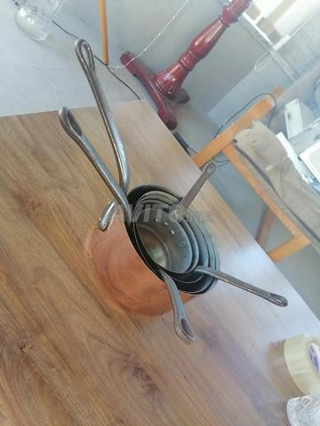 5 casseroles en cuivre - 2