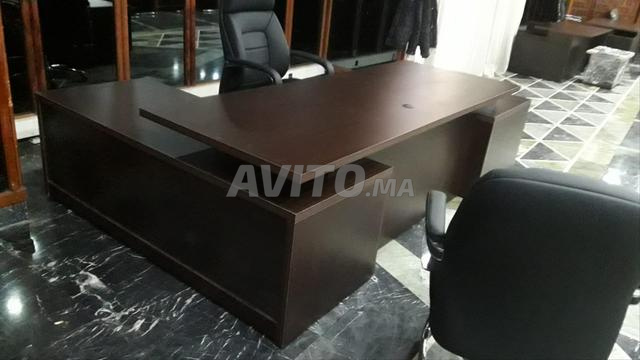 مكتب مدير حديث 240 سم مع وحدة جانبية