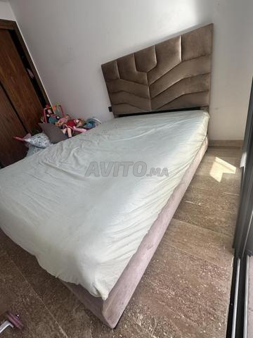 سرير مزدوج مع مرتبة - 2