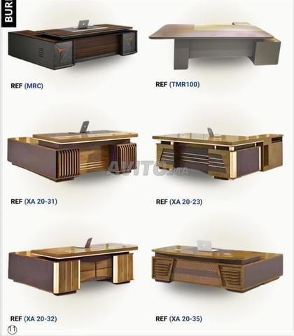 Bureau avec retour et caisson - 2