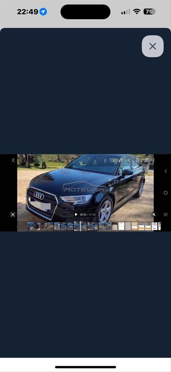 Audi A3 sportback très bon etat