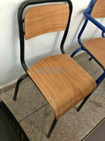 Chaise semi-métallique / Bureau / Table - 2