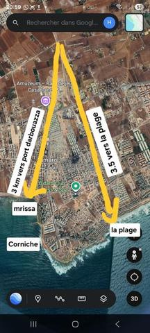 Terrain Dar Bouazza un hectare - 2