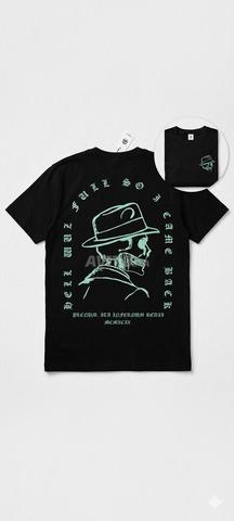 T-shirt Noir "L'enfer était plein" - 2