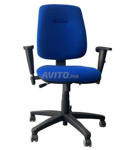 Fauteuil de Bureau Ergonomique Bleu - 2
