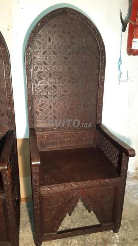 Anciennes chaises de marié - 2