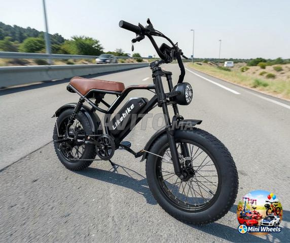 VELO ELECTRIQUE HARLEY 48V 720W  NEUF - 2