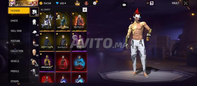 Free fire à vendre ou échange contre PES - 2