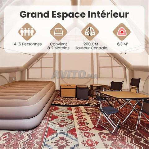 Tonnelle gonflable avec pompe - 2