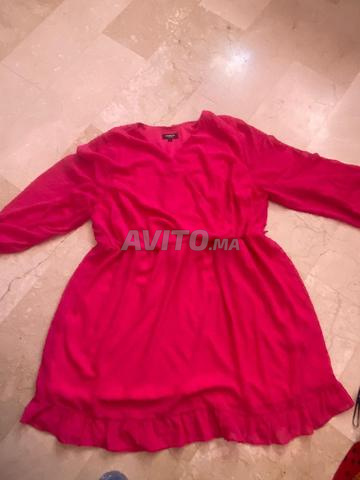 Robe rose grande taille chic - 2