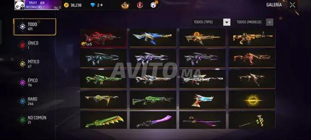 حساب فري فاير للبيع