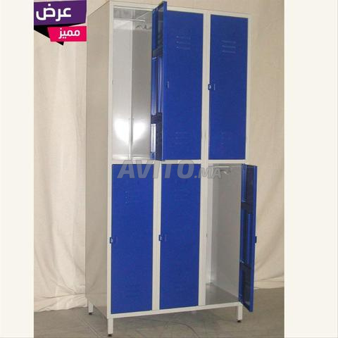 Vestiaire métallique خزانة معدنية بتهوية احترافية - 2