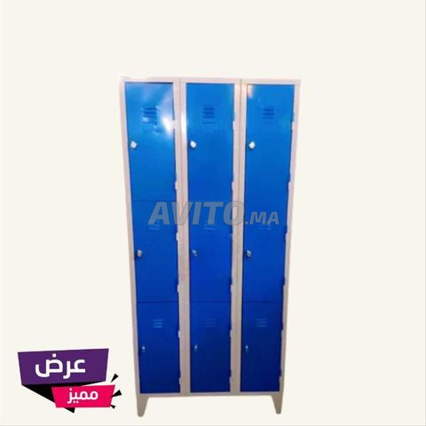 خزانة معدنية لصالة الألعاب الرياضية - 2