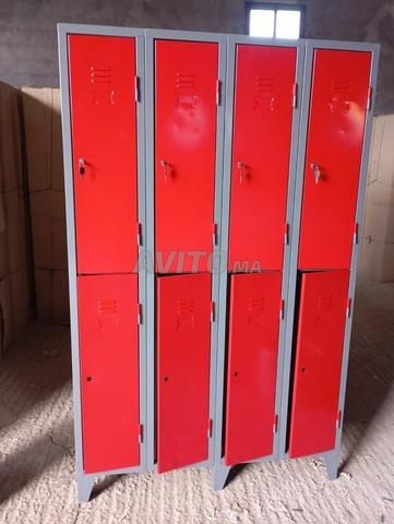 خزانة ملابس معدنية/خزانة قطعة واحدة متوفرة - 2