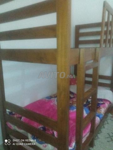 Lit bois massif très haute qualité - 2