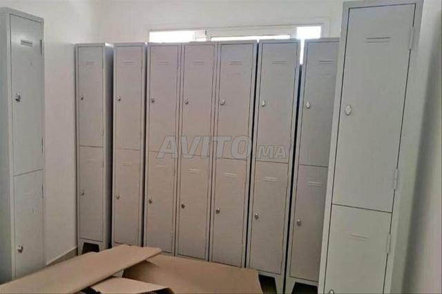 خزانة معدنية/خزانة ملابس قطعة واحدة - 2