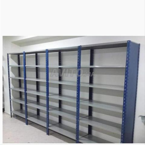 رفوف معدنية قابلة للتعديل للمستودعات - 2