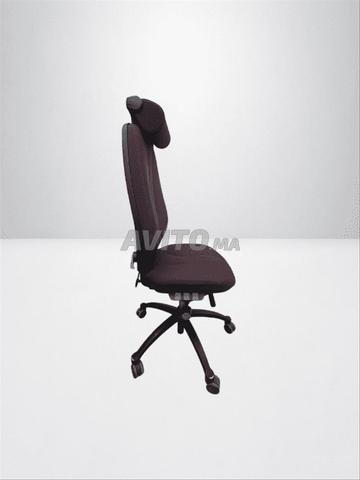 Chaise Ergonomique Logic RH 400 marron - 2