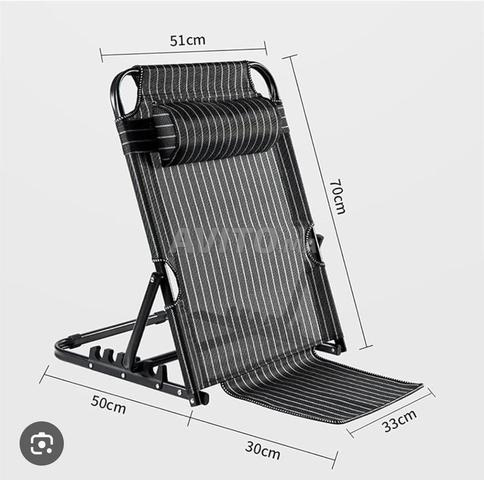مسند ظهر قابل للتعديل وقابل للطي - 2